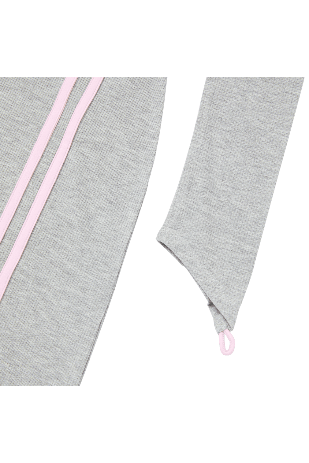 GRAY C-BARBELL STRAPPY MINI DRESS