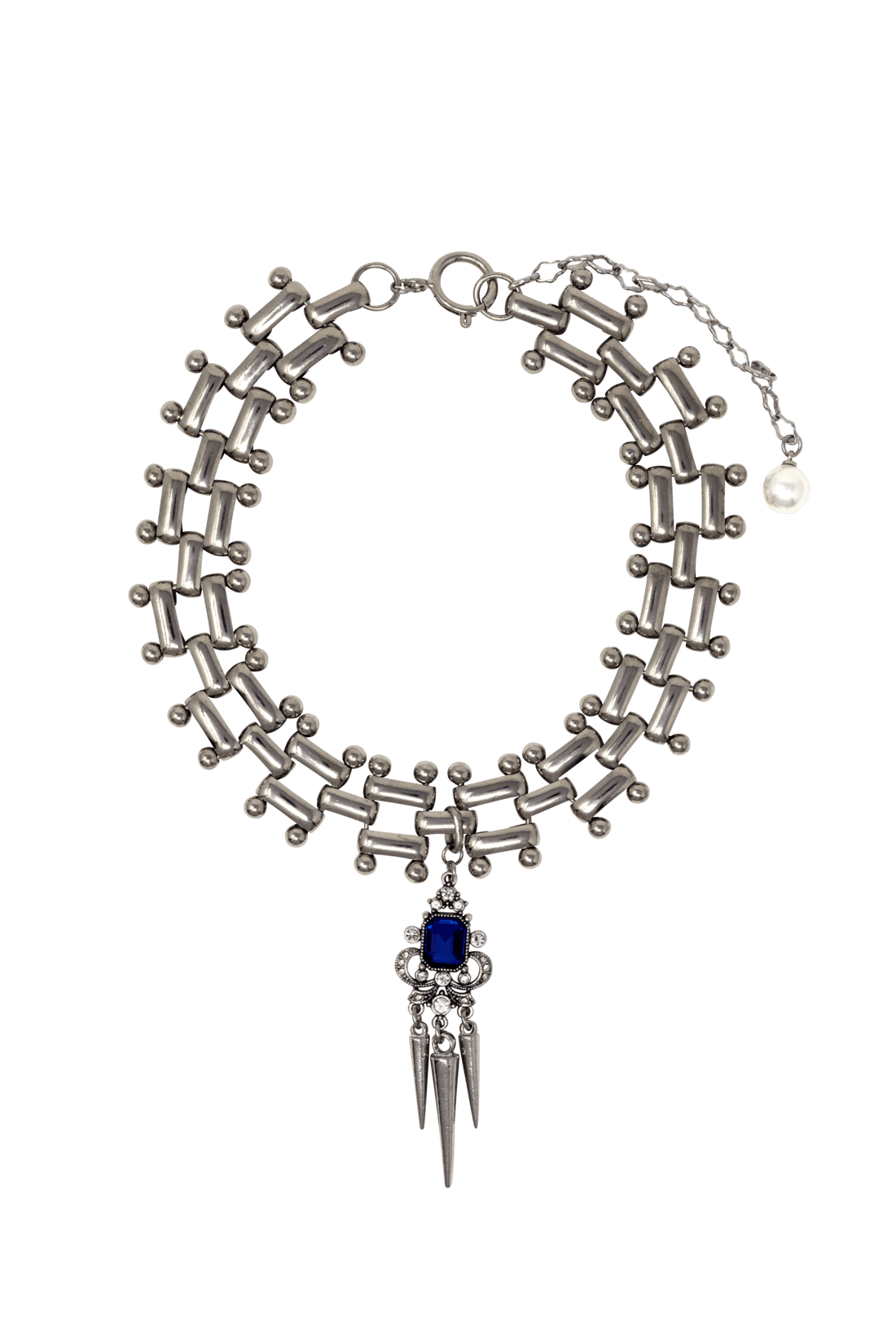Brass Spike Pendulum Pendant – Verdilune