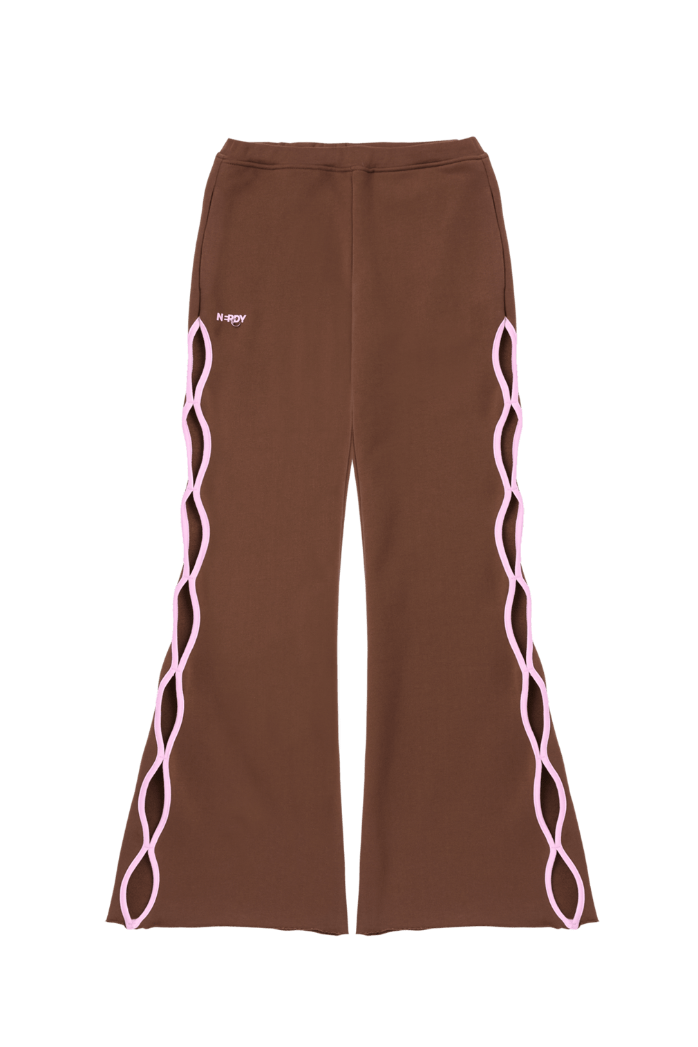 Brown Flared Lounge Pants