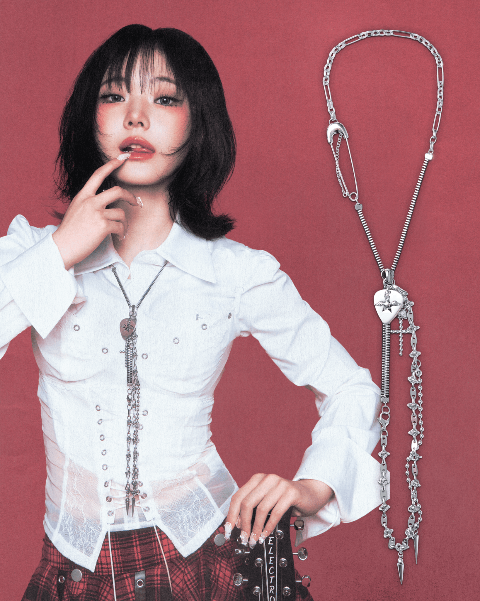 3-WAY ZIPPER NECKLACE - OHTNYC