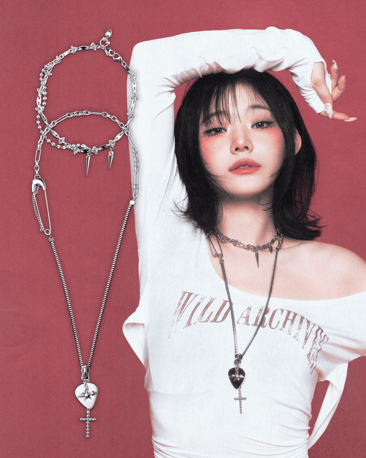 3-WAY ZIPPER NECKLACE - OHTNYC