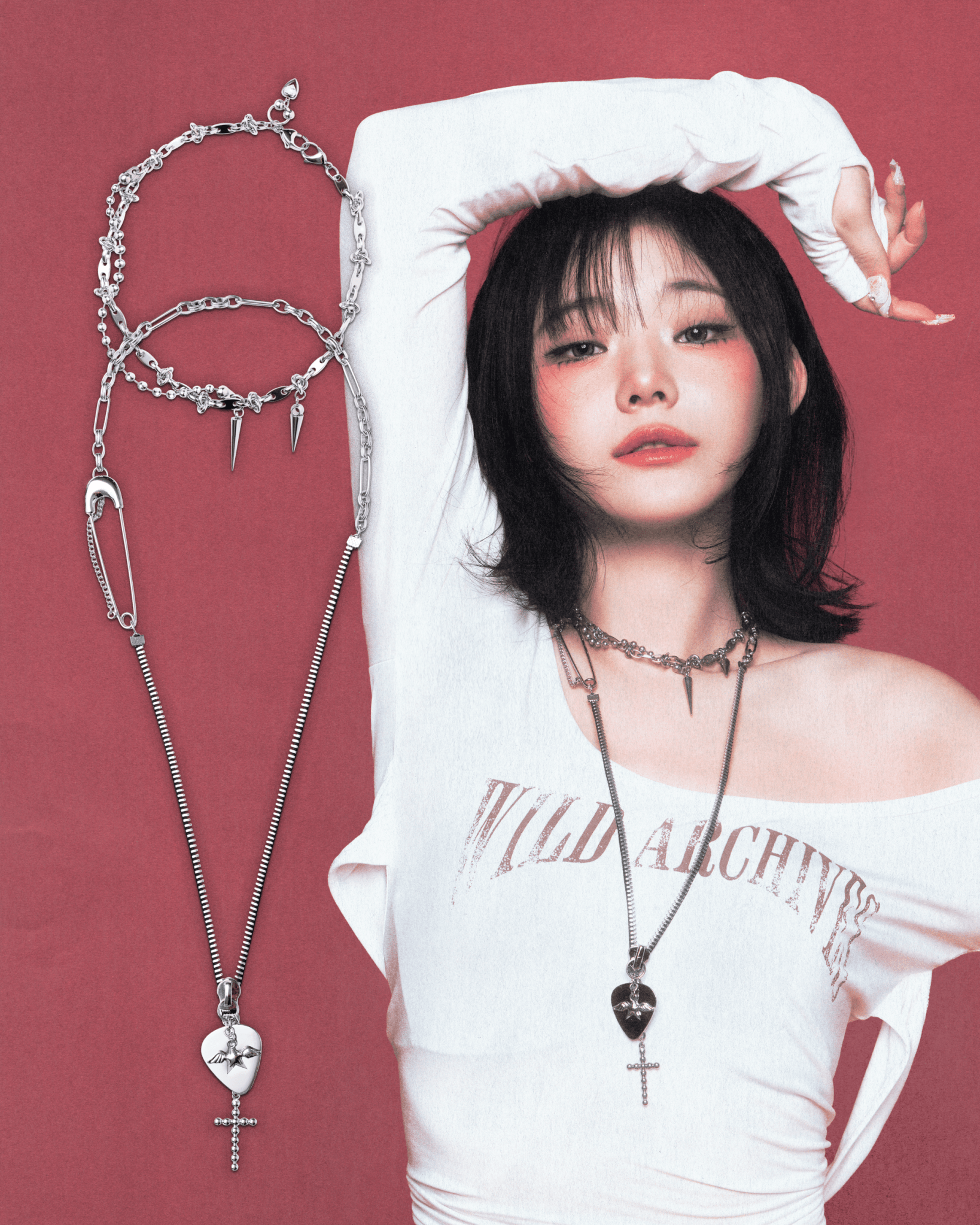 3-WAY ZIPPER NECKLACE - OHTNYC