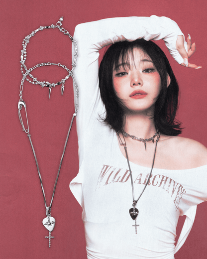 3-WAY ZIPPER NECKLACE - OHTNYC