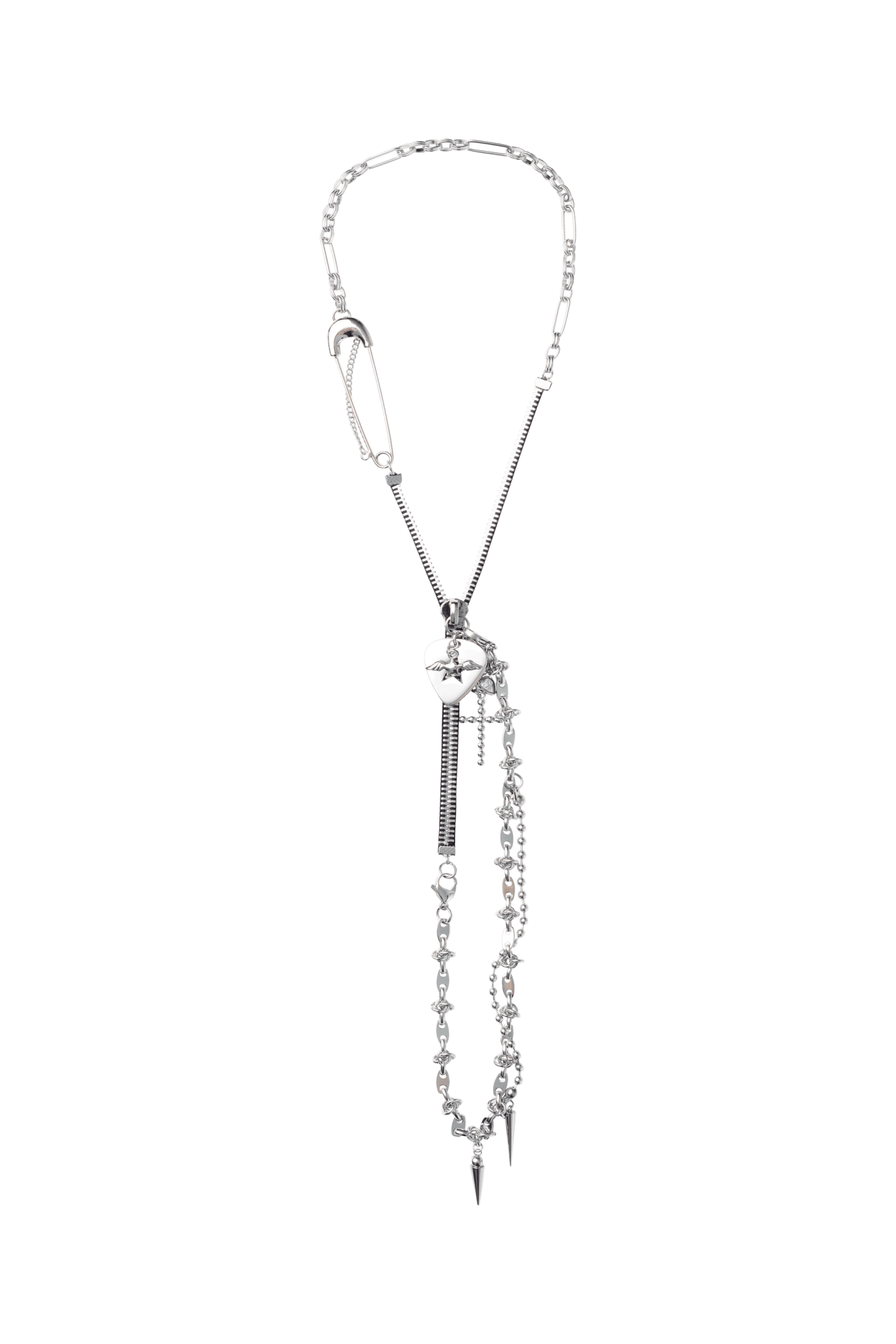 3-WAY ZIPPER NECKLACE - OHTNYC