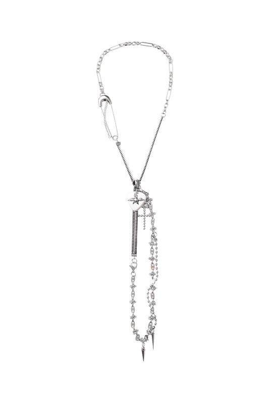 3-WAY ZIPPER NECKLACE - OHTNYC