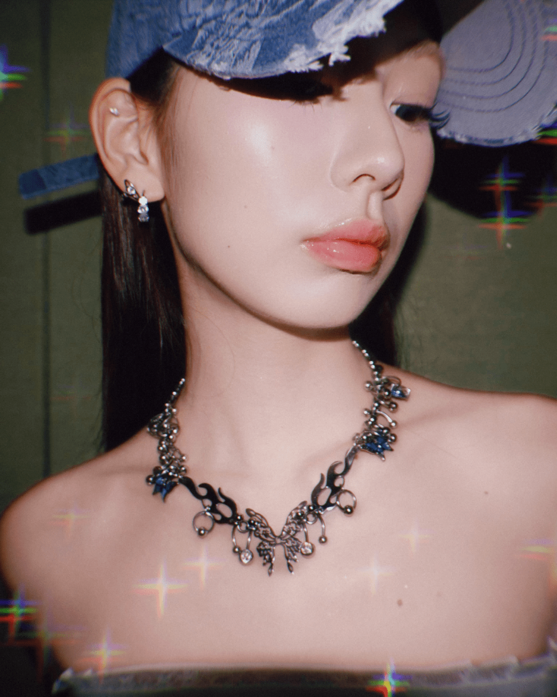 88RISING x OHT PIERCED BUTTERFLY NECKLACE (Early Access) - OHTNYC