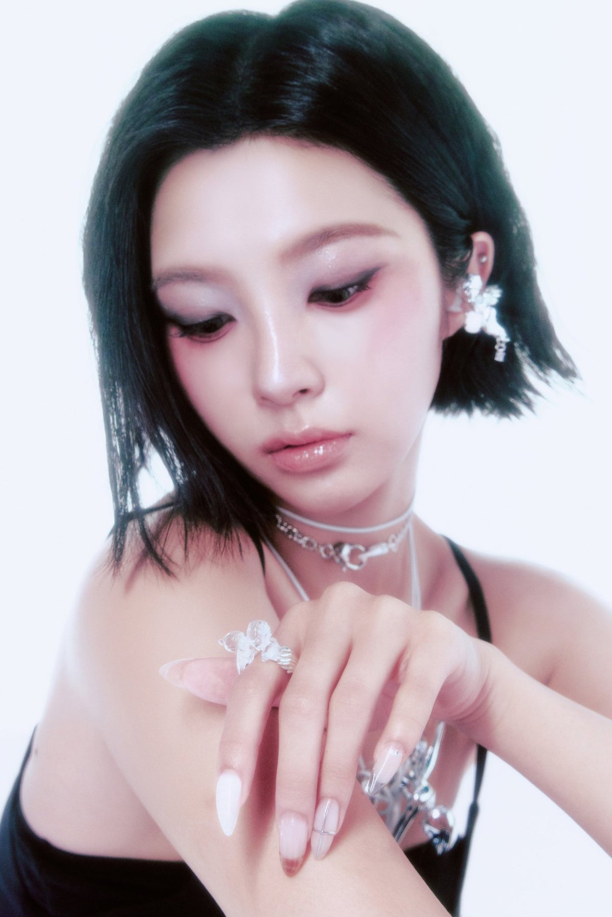 .999 SILVER ANGEL KISS RING - OHTNYC