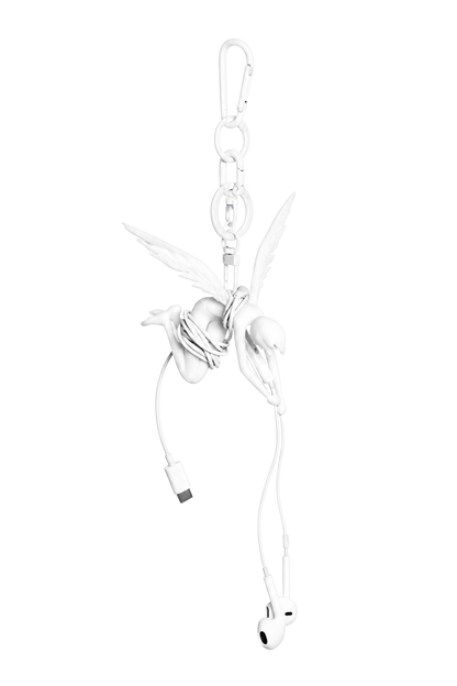 FALLEN ANGEL CORD-WRAP PENDANT