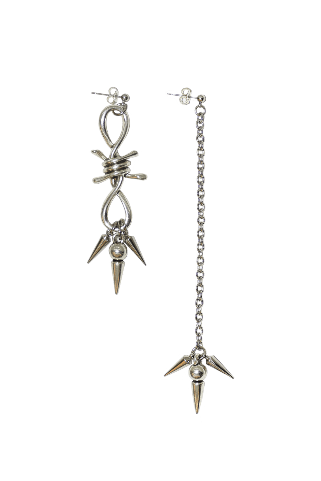 TRIPLE SPIKE EARRINGS