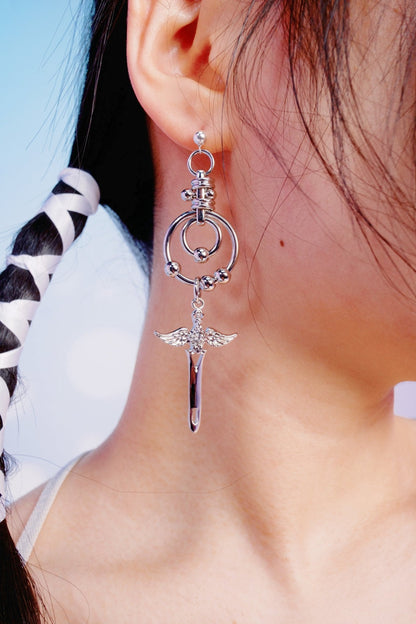 ANGEL DAGGER EARRING - OHTNYC