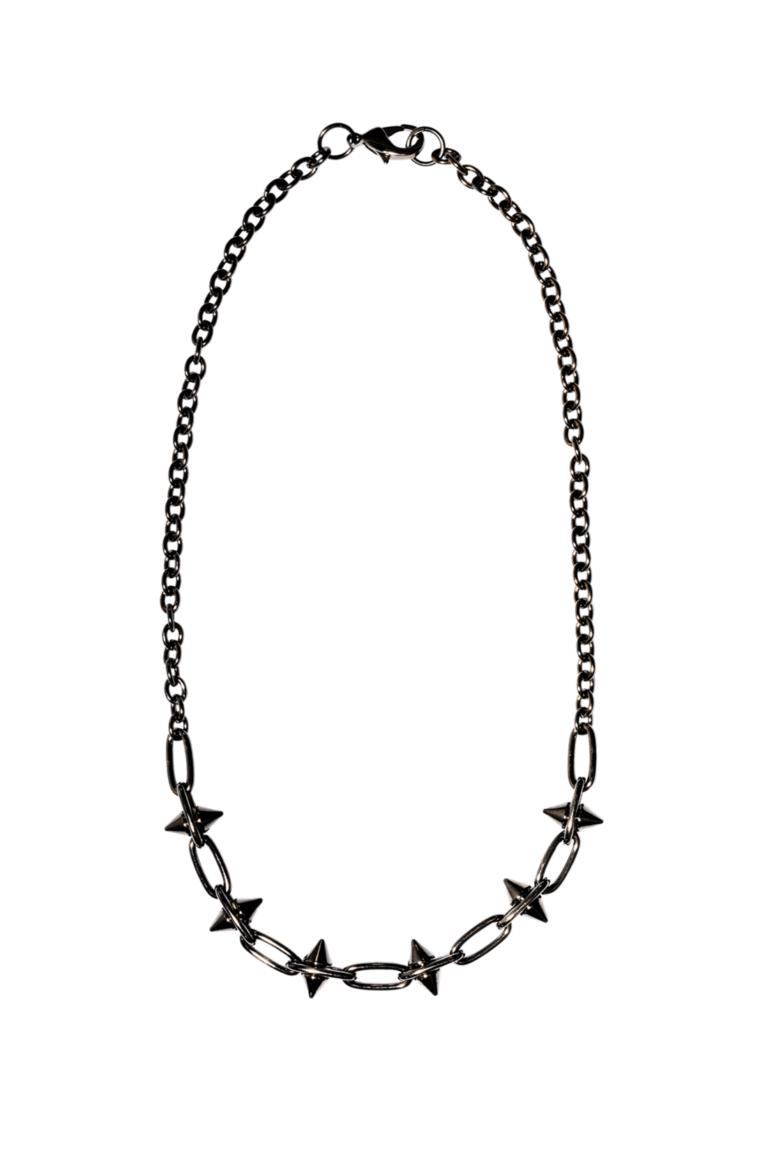 BLACK BARBED WIRE NECKLACE - OHTNYC