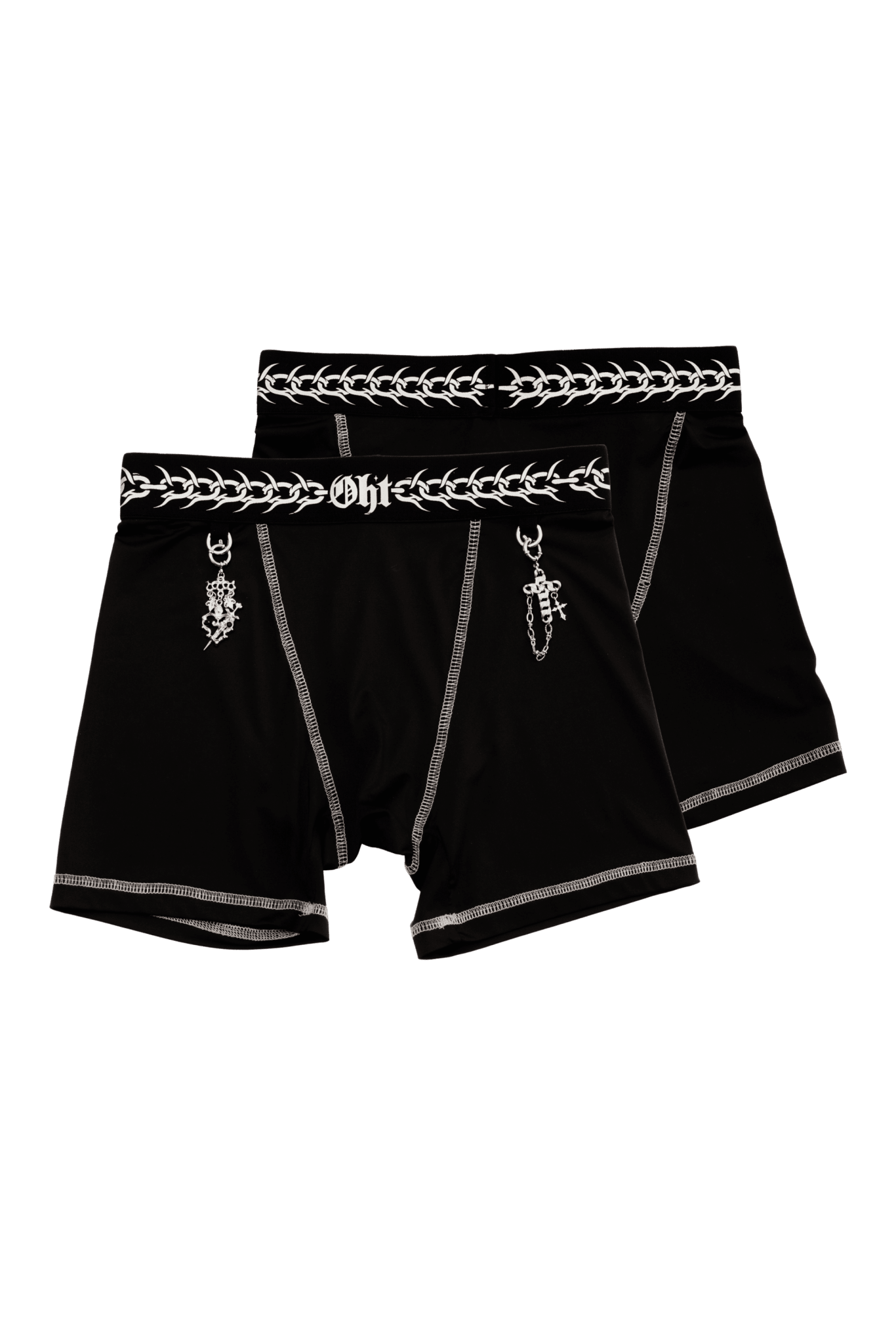 BLACK CUSTOMIZABLE BOXERS - OHTNYC