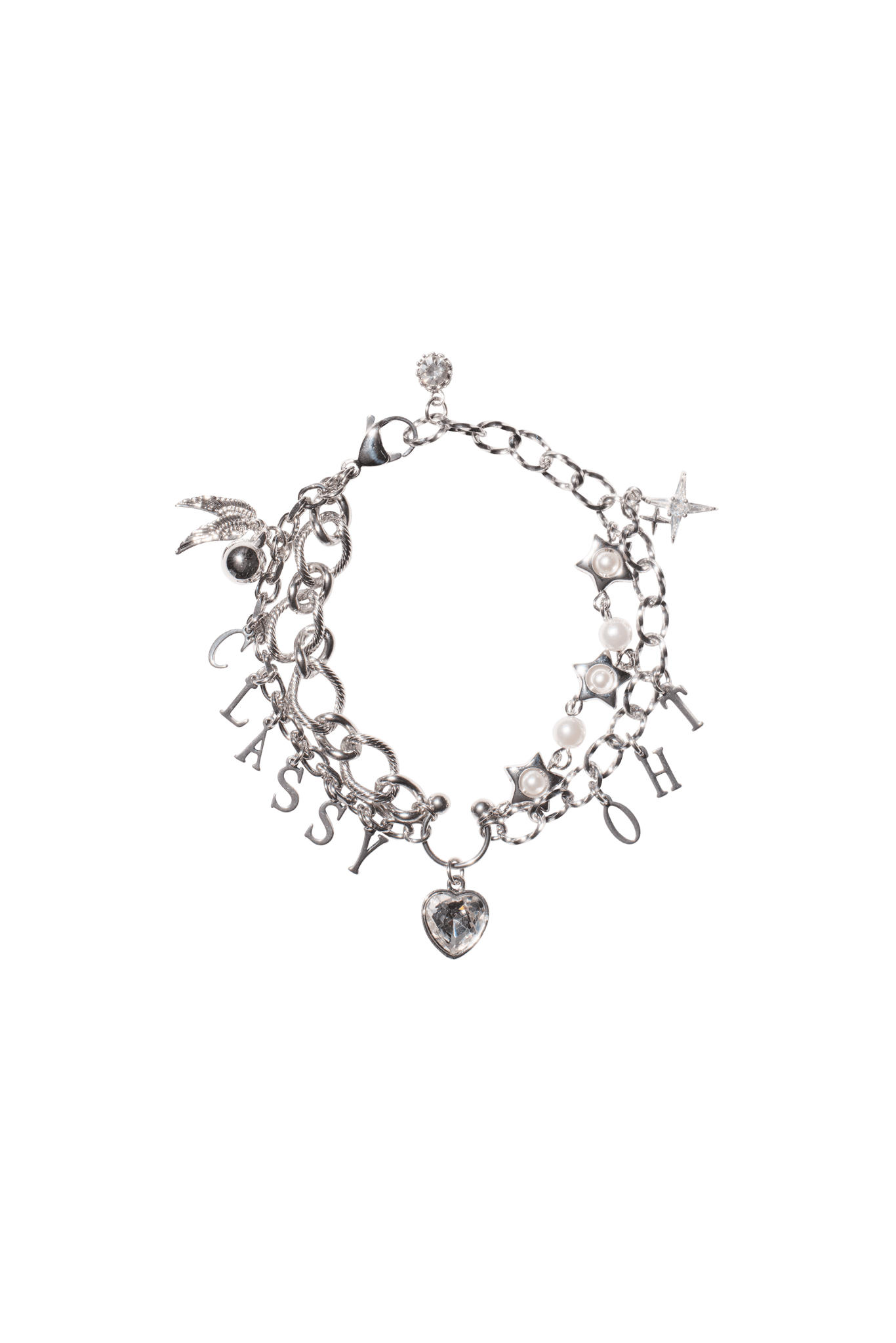 CLASS:y HEART BRACELET - OHTNYC