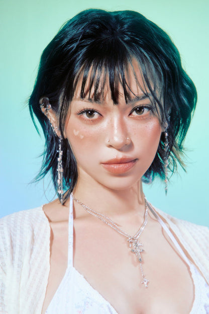 ECHO CROSS NECKLACE - OHTNYC