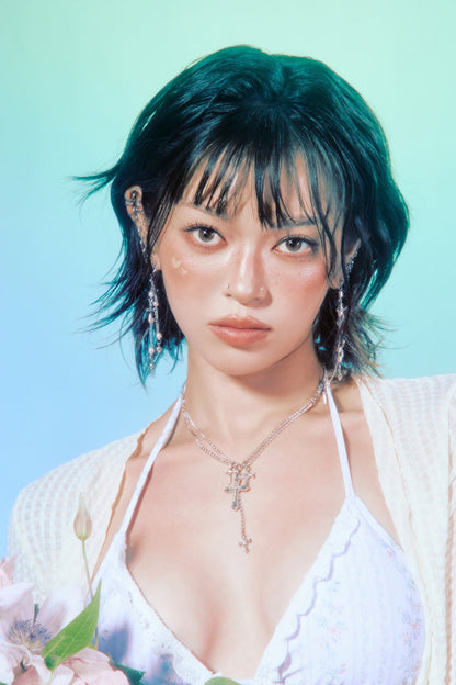 ECHO CROSS NECKLACE - OHTNYC