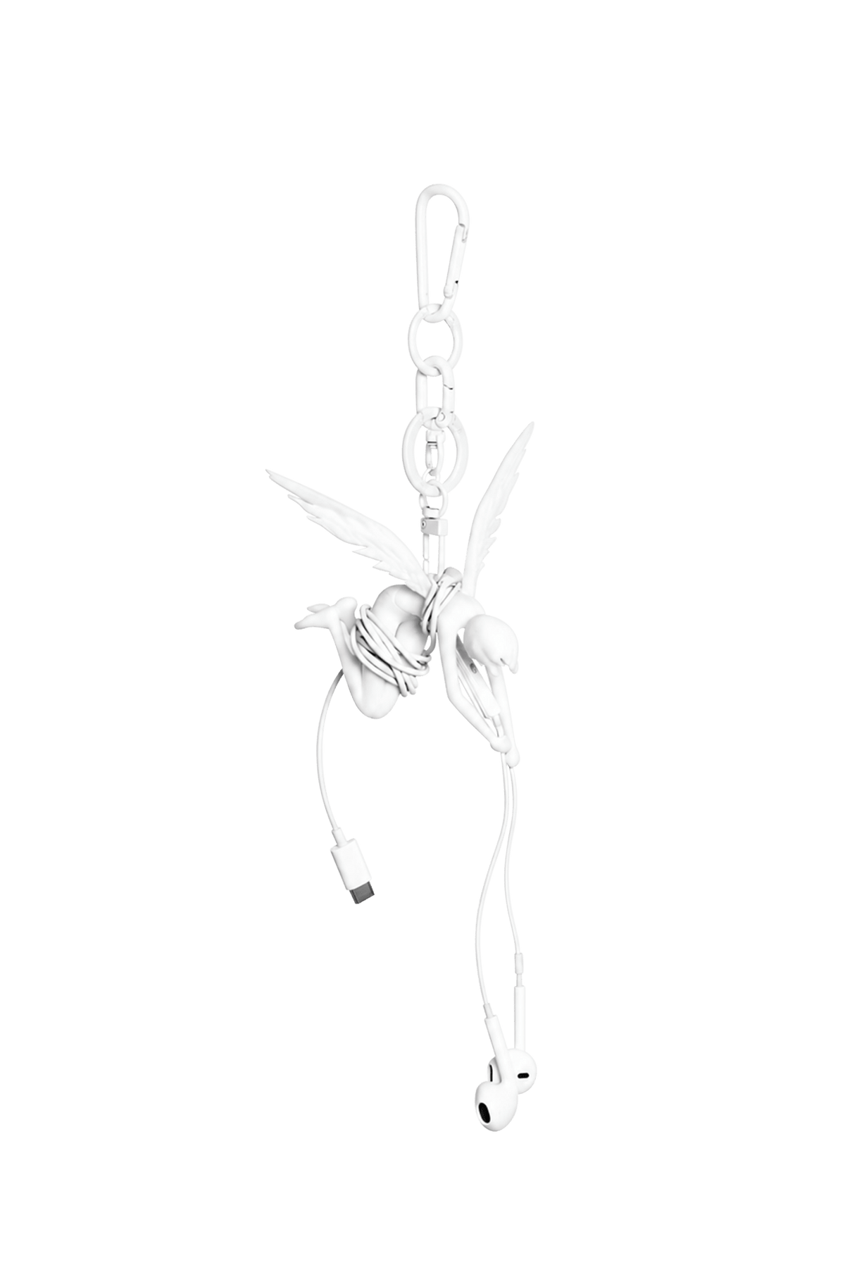 FALLEN ANGEL CORD-WRAP PENDANT - OHTNYC