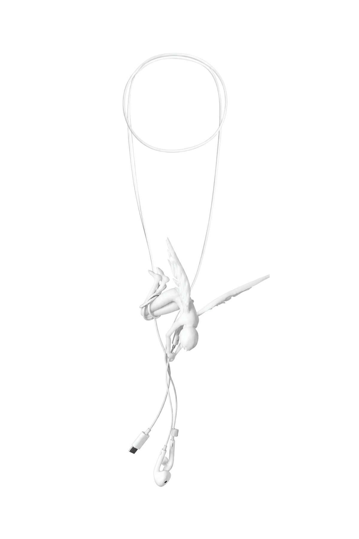FALLEN ANGEL CORD-WRAP PENDANT - OHTNYC