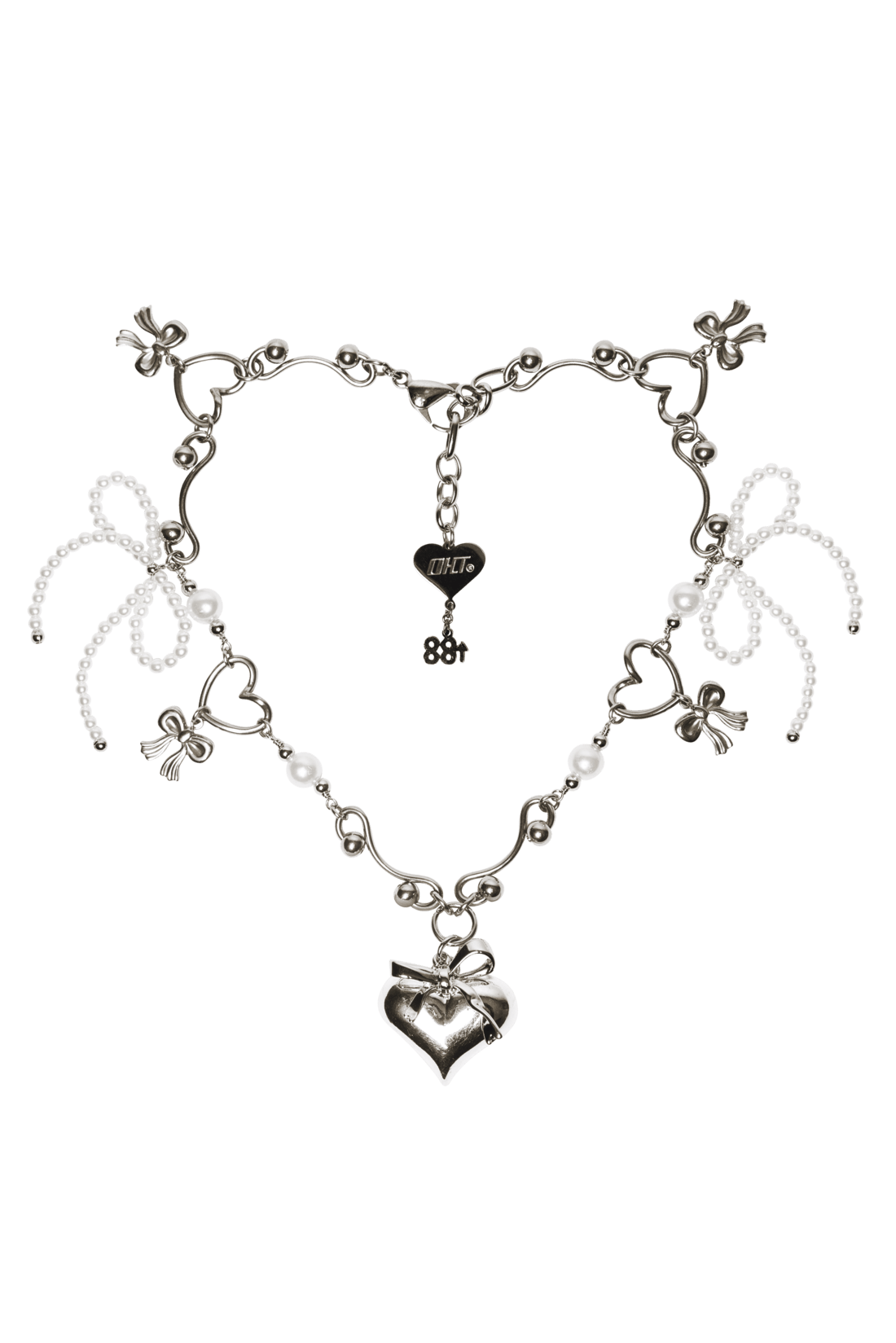 HEART RIBBON NECKLACE (EARLY ACCESS) - OHTNYC