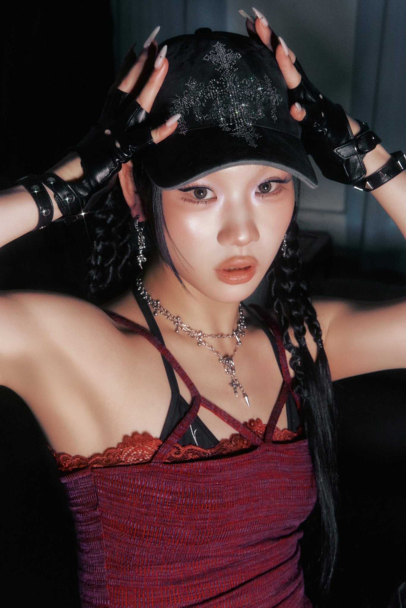 PIERCED SPIKE NECKLACE - OHTNYC