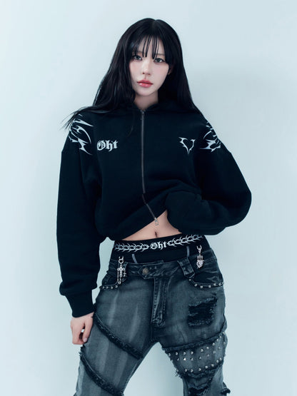 SERAPH HOOD ZIP UP - OHTNYC