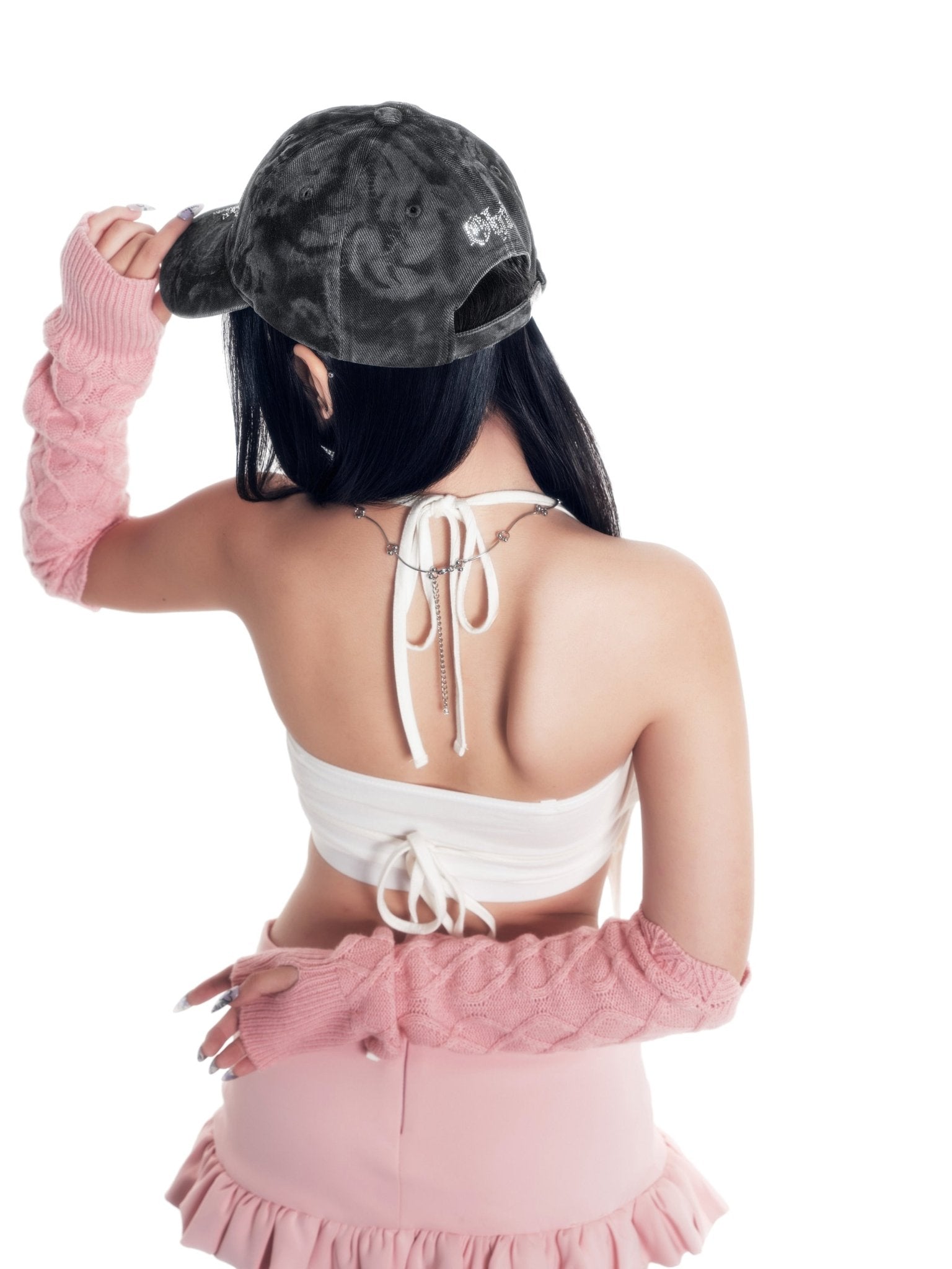 SPRAY LACE BASEBALL CAP - OHTNYC