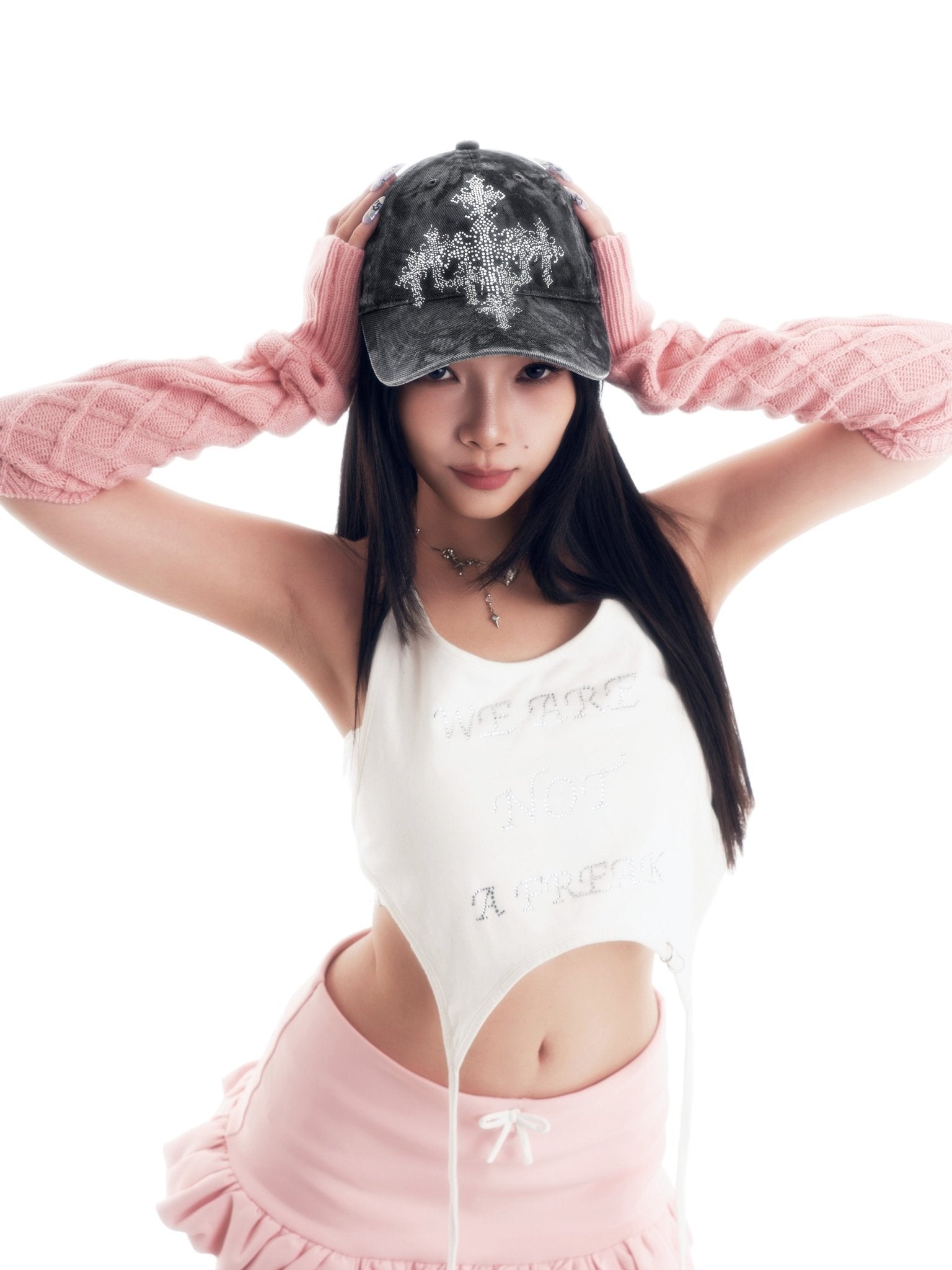 SPRAY LACE BASEBALL CAP - OHTNYC