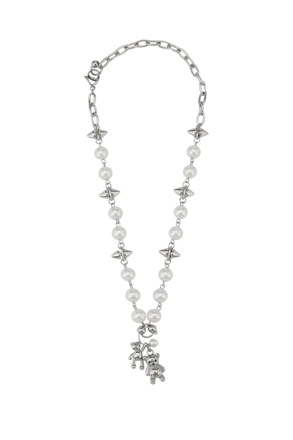 TWIN BEAR NECKLACE - OHTNYC