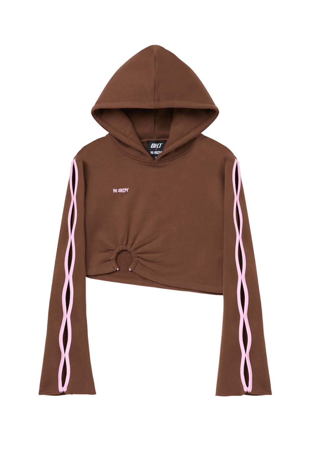 HAZEL CROPPED HOODIE